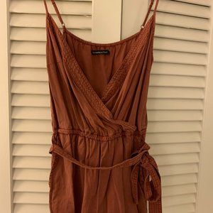 Abercrombie & Fitch Red Romper